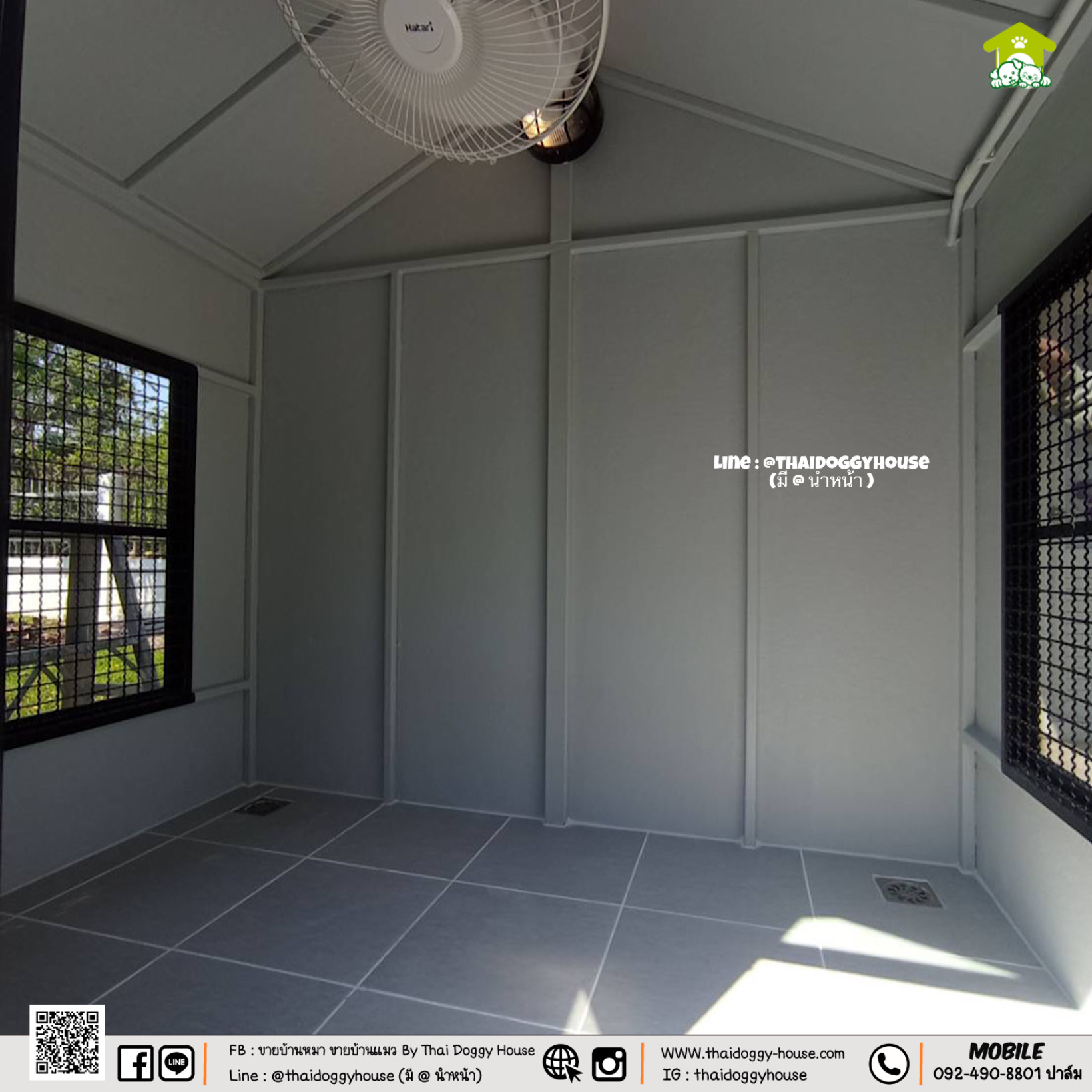 ✨ 𝗠𝗜𝗡𝗜𝗠𝗔𝗟 𝗦𝗧𝗬𝗟𝗘 บ้านหมา บ้านแมว " 𝐓𝐇𝐀𝐈 𝐃𝐎𝐆𝐆𝐘 𝐇OUSE