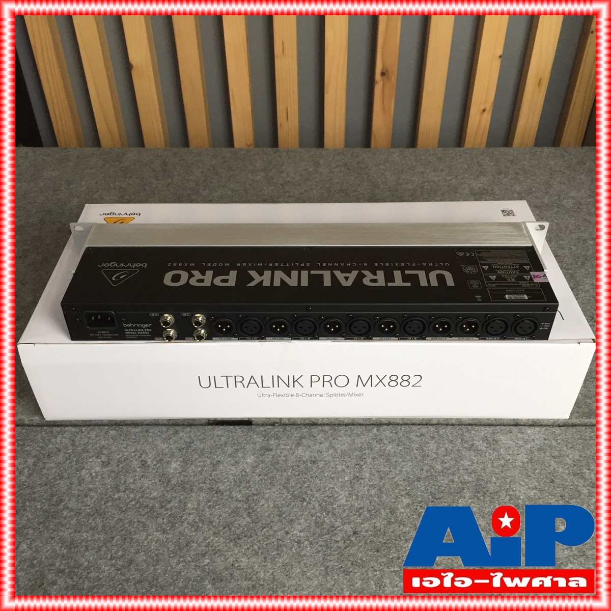 BEHRINGER MX-882 ULTRALINK SPLITTER MX 882 MX882 เครื่องLINKสัญญาณ เครื่องลิงค์สัญญาณ เอไอ-ไพศาล +++
