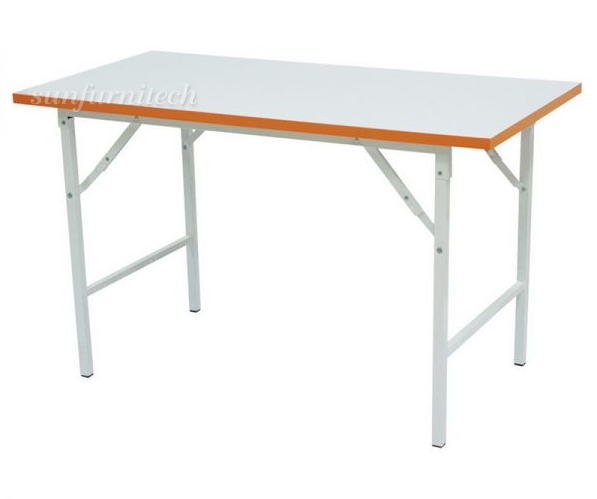 โต๊ะพับอเนกประสงค์พับได้ ขอบหลากสี ขนาด 90 ซม, 120 ซม. TK รุ่น Tiger-2436, Tiger-2448, Tiger-3048