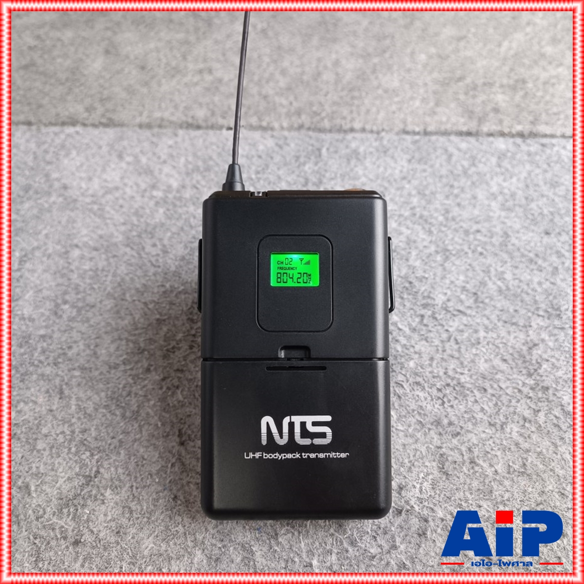 NTS SN-U62II ไมค์ลอยแบบหนีบคู่ UHF หนีบคู่ SN-U62 MKII ไมค์ลอยแบบหนีบเสื้อ ไมค์ลอยแบบคาดหู ไมค์ลอยUHF ไมค์ลอยคู่ เอไอ-ไพศาล