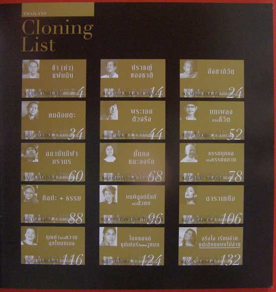 THAILAND Cloning List 005074