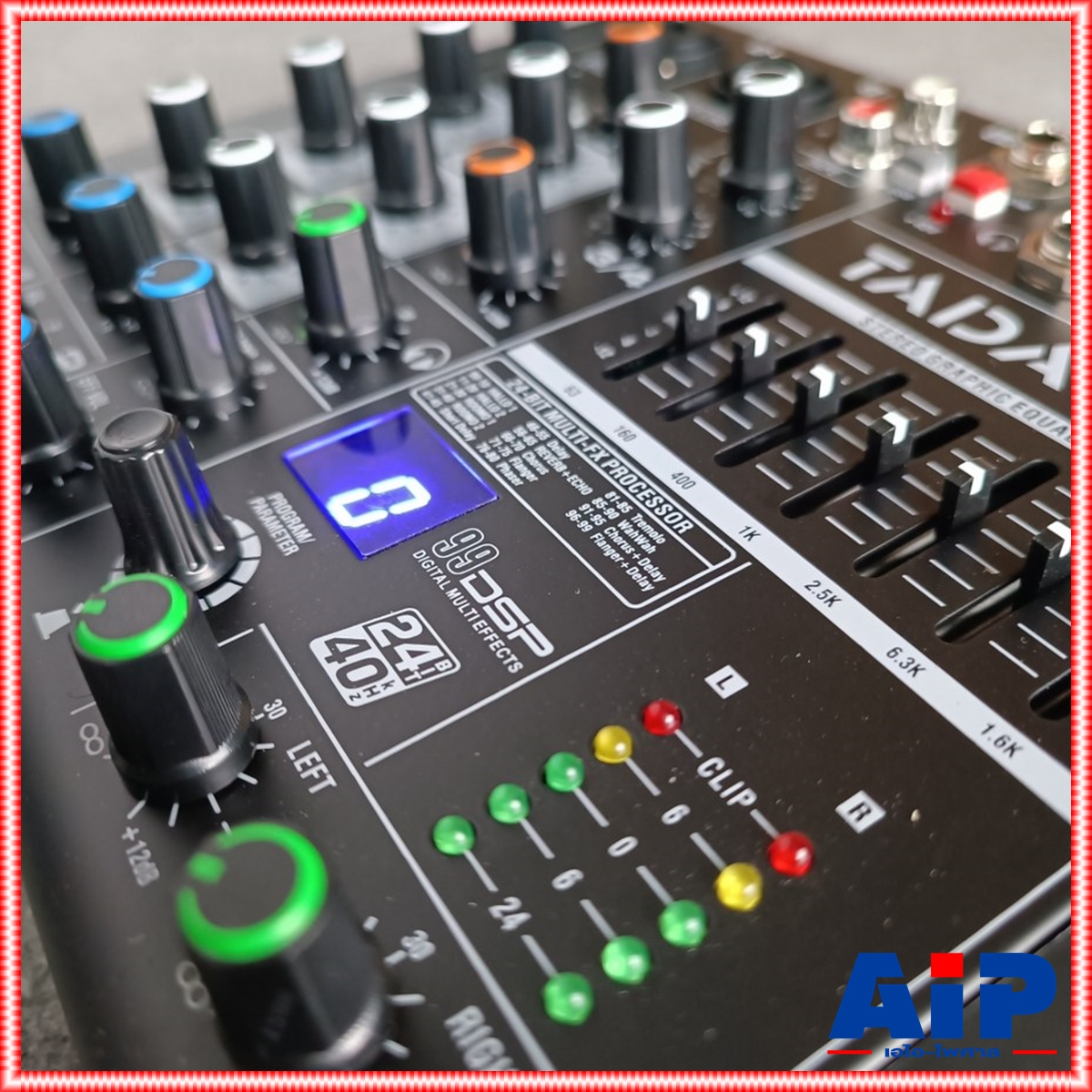 TADA FANCY-4 MIXER สีดำ มิกเซอร์อนาล็อก 4 ช่องสัญญาณ Bluetooth บลูทูธ เอฟเฟคแท้ ธาดา แฟนซี4 FANCY 4 FANCY4 เอไอ-ไพศาล