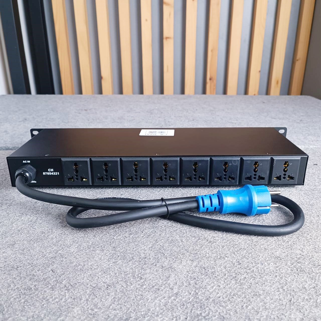 HOTROCK SR-328 B+ ปลั๊กซีเควนซ์ ปลั๊กไฟติดแร็ค ปลั๊กแร็ค รางปลั๊กไฟ ปลั๊กไฟ ปลั๊กไฟตู้แร็ค ซีเควนซ์เพาเวอร์ดิสทริบิวชั่น 8 แชนแนล SR 328 SR328B+ เอไอ-ไพศาล