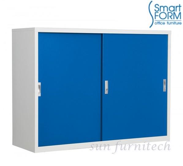 ตู้เอกสารบานเลื่อนทึบเตี้ย 3 ฟุต smart form รุ่น SD-013