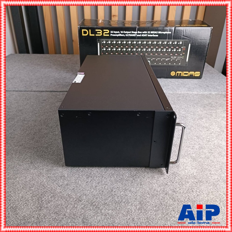 MIDAS DL32 STAGE BOX สเตจบ๊อกซ์ 32 Input 16 Output 32 Mic +++ DL 32 DL-32 เอไอ-ไพศาล