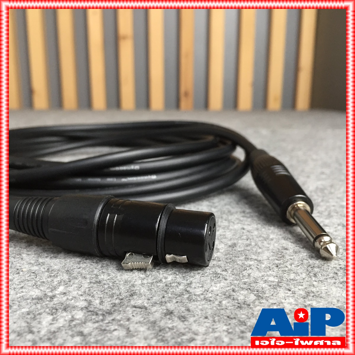 5เมตร สายPHONEออกJ.XLR J021 dynacom สายไมค์ สายไมโครโฟน สายไมค์5เมตร สายP.MICMONO-J.XLR เอไอ-ไพศาล