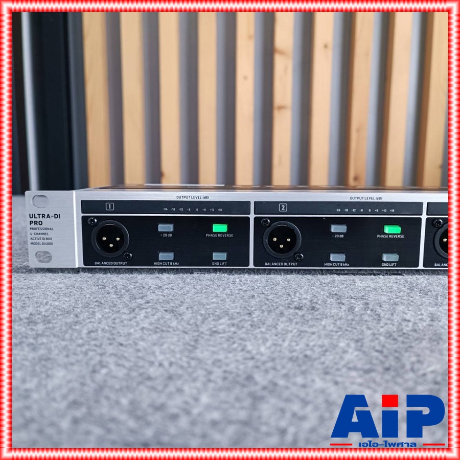 BEHRINGER DI4000 V2 ULTRA DI DI 4000 DI-4000 Professional 4-= Channel Active DI-Box +++