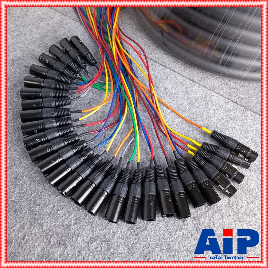 สายมัลติคอร์ SUN RISE SBC-28X-150FT 24IN4OUT 45เมตร ชุดสายมัลติดคอร์สำเร็จรูปพร้อมใช้งาน 28คอร์ 24อิน 4เอ้าท์ SBC 28X เอไอ-ไพศาล