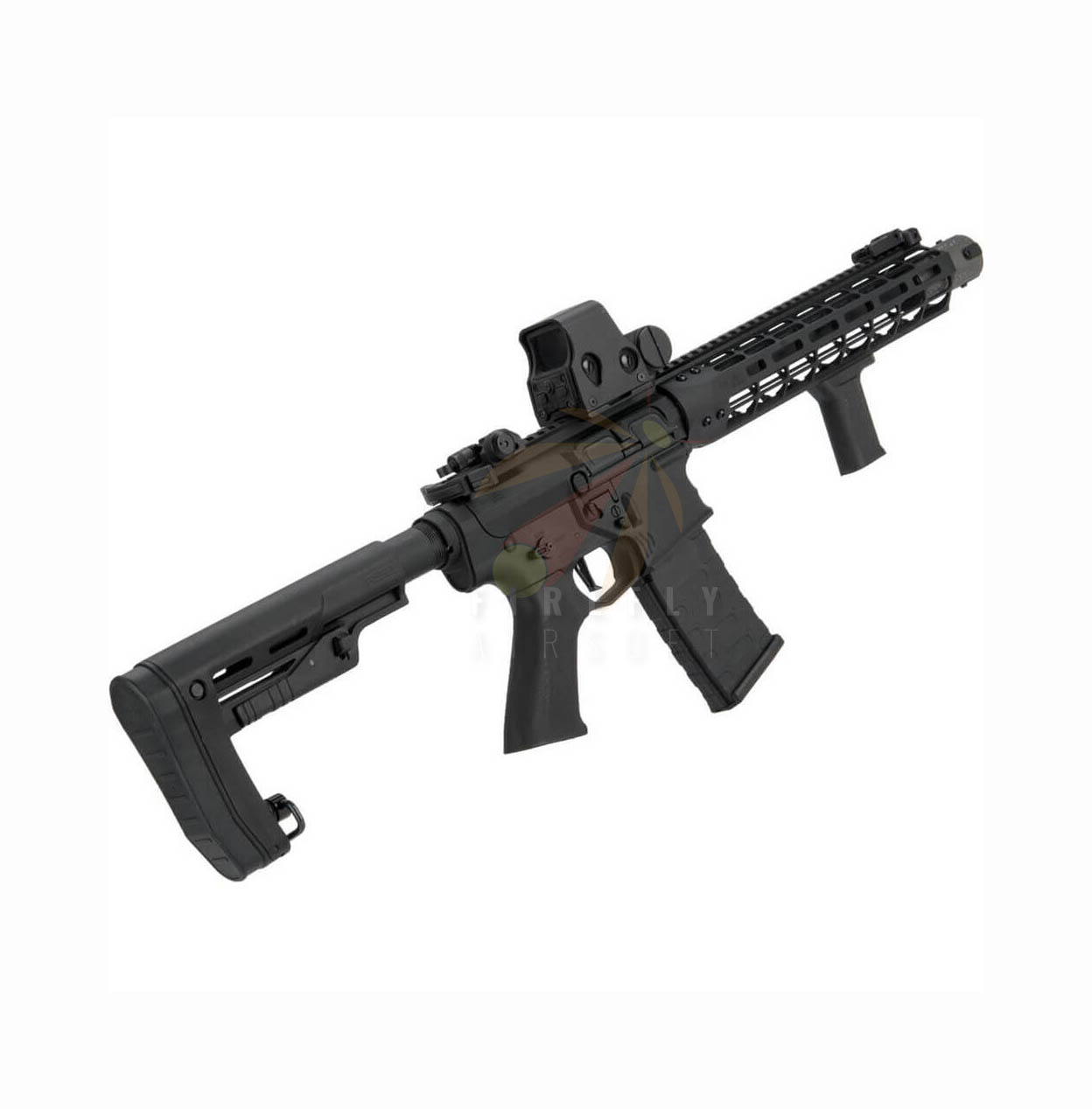 APS M4 FALKOR DEFENSE BLITZ AMBI SBR BLACK BLOWBACK
