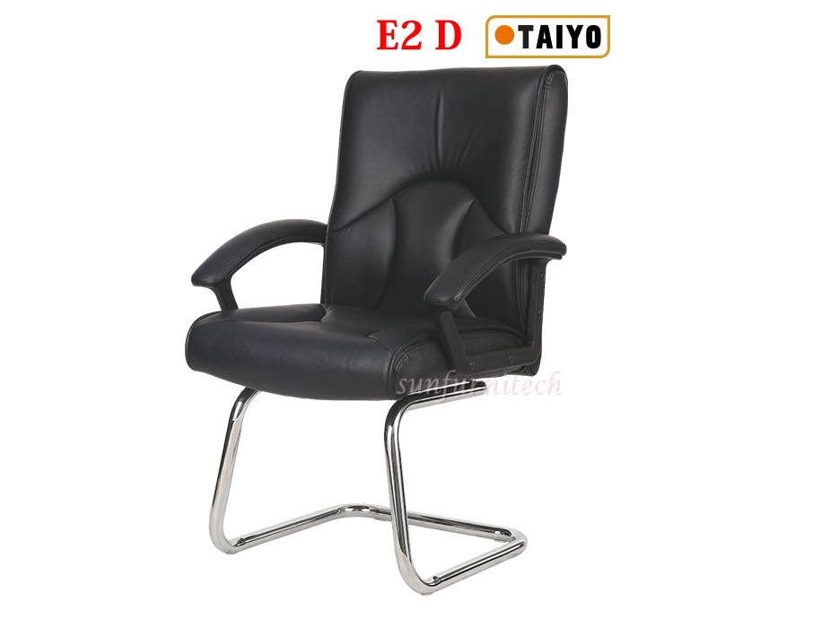 เก้าอี้รับแขก, เก้าอี้รับรอง, เก้าอี้รับรองพนักพิงต่ำ มีท้าวแขน Taiyo รุ่น E2-D