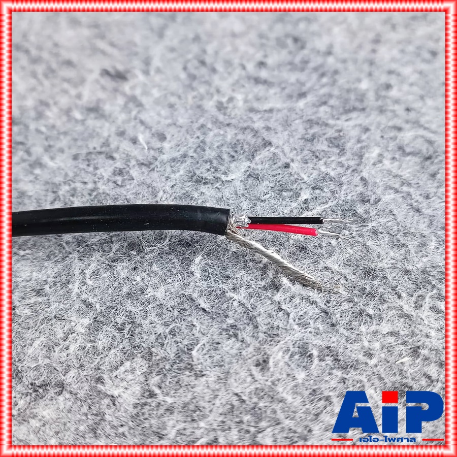 มี4ความยาวให้เลือก CM สายDMX A-2402 สีดำ สายชีลด์ สายชีลด์สเตอริโอ 5 / 10 / 15 / 20 เมตร สายชีลด์ST สายสัญญาณสเตอริโอ DMX24AWG สาย DMX เอไอ-ไพศาล