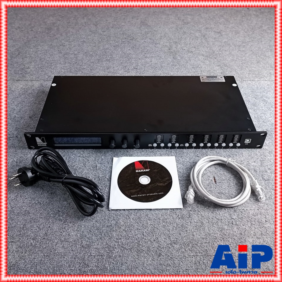 MARANI MIR480E loudspeaker processor ครอสโอเวอร์ดิจิตอล เข้า4 ออก8 รุ่นใหม่ ฟังชั่นเยอะขึ้น MIR 480 E MIR480E เอไอ-ไพศาล