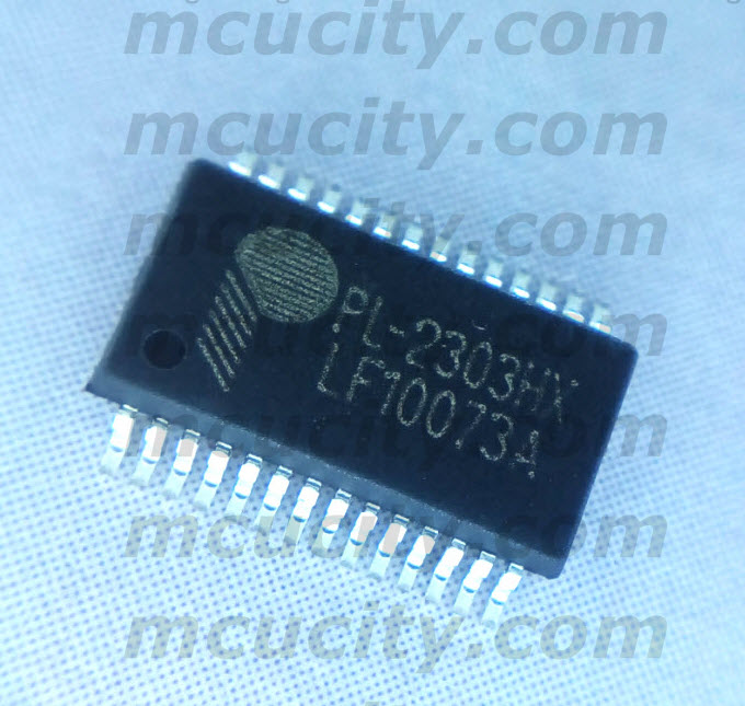 PL-2303HX (SSOP28) USB-to-Serial Bridge Controller