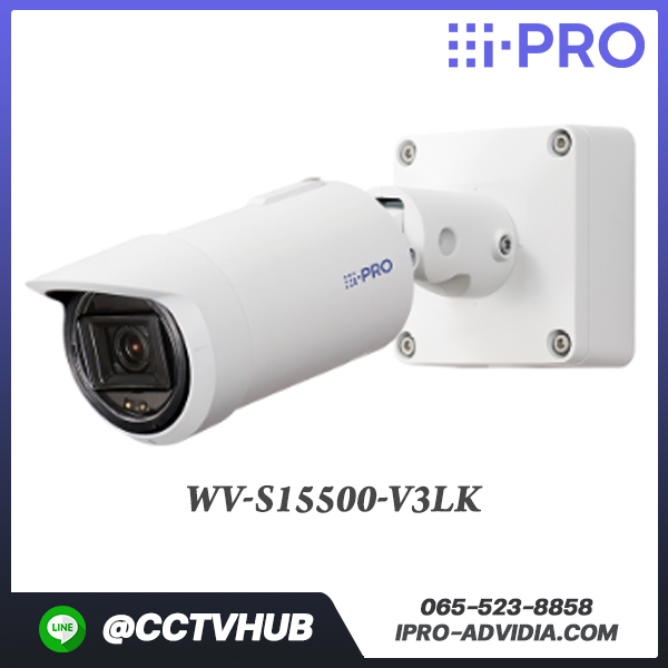 กล้อง I-Pro รุ่น WV-S15500-V3LK 5MP Outdoor Bullet Network Camera