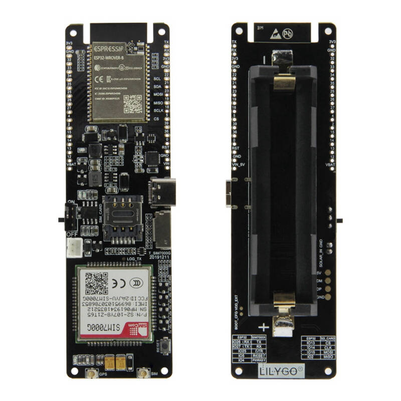 TTGO T-SIM7000G ESP32-WROVER-B wireless module chip ESP32 WiFi Bluetooth Solar Development Board SIM GPS Antenna