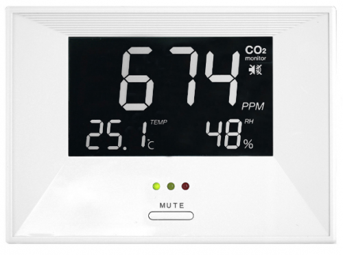 Air CO2ntrol Life Carbon dioxide Monitor เครื่องวัดก๊าซคาร์บอนไดออกไซด์ในอากาศ_Dostmann