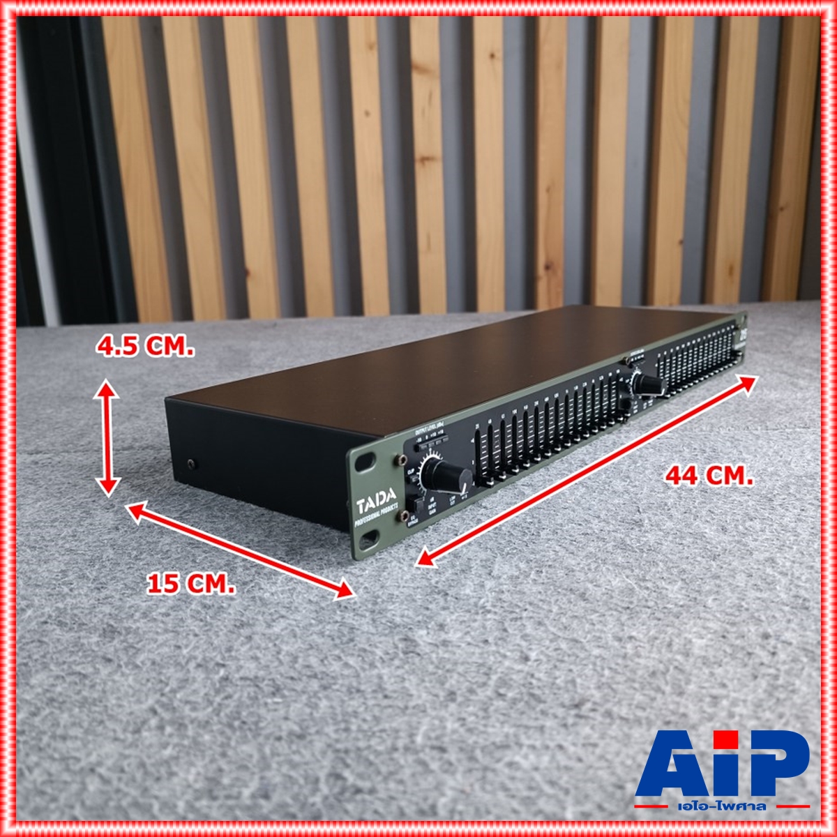 TADA 215XL EQ TADA EQ215 EQ-215 อีคิว อีควาไรเซอร์ อุปกรณ์ ปรับแต่งเสีียง ทาดา เครื่องปรับแต่งสัญญาณเสียง Stereo Graphic Equalizer TADA 215 เอไอ-ไพศาล