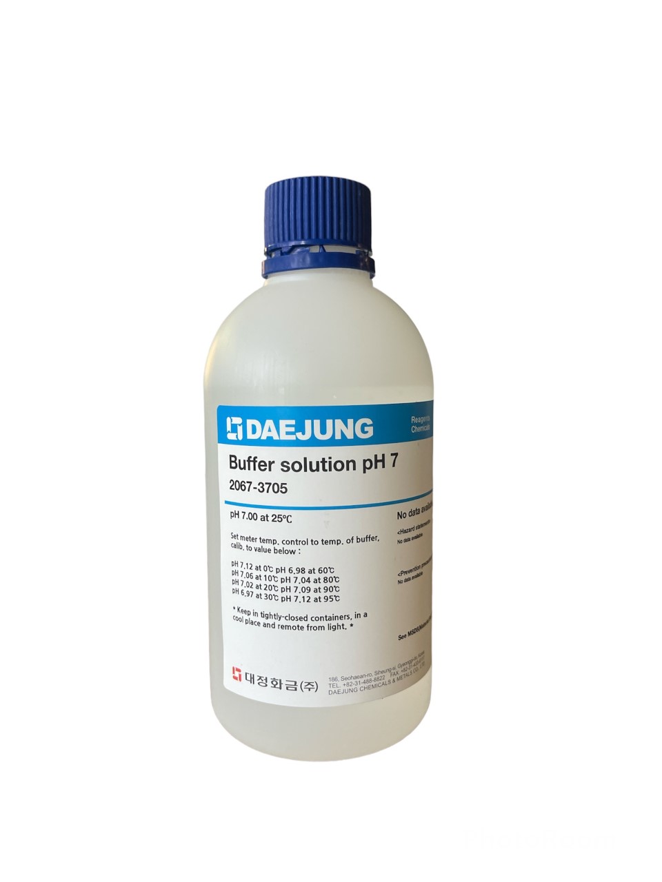 Buffer pH 4,7,10-500 ml -Daejung Korea