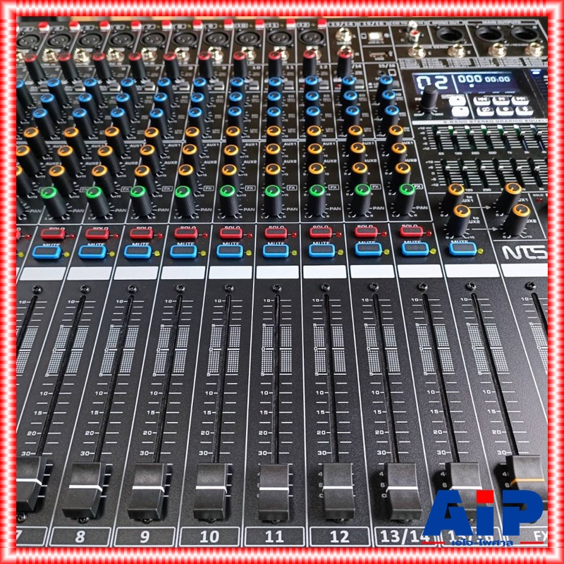 NTS TOP-16MIXER เอฟเฟคแท้ มิกเซอร์ มิกซ์NTS เครื่องเสียง เครื่องผสมสัญญาณเสียง เครื่องปรับแต่งเสียง MIX TOP 16 TOP16 เอไอ-ไพศาล