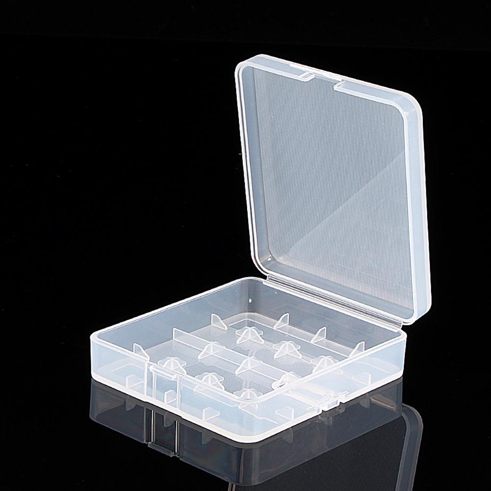 4 x 18650 Battery Case Holder Storage Box (Whtie)