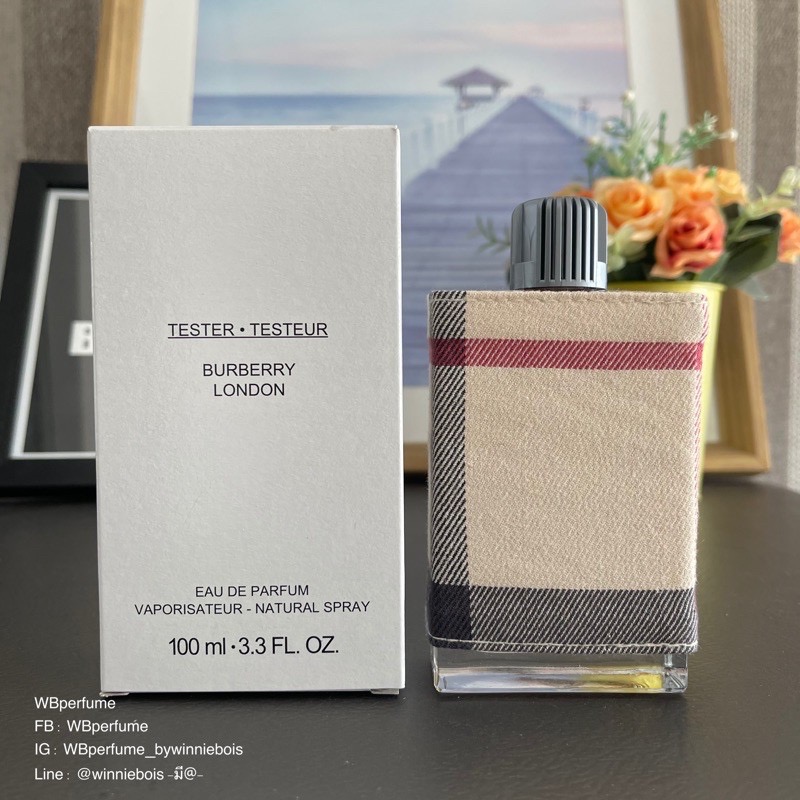 น้ำหอมแท้100% BURBERRY London Eau de Parfum ขนาด 100 มล. TESTER