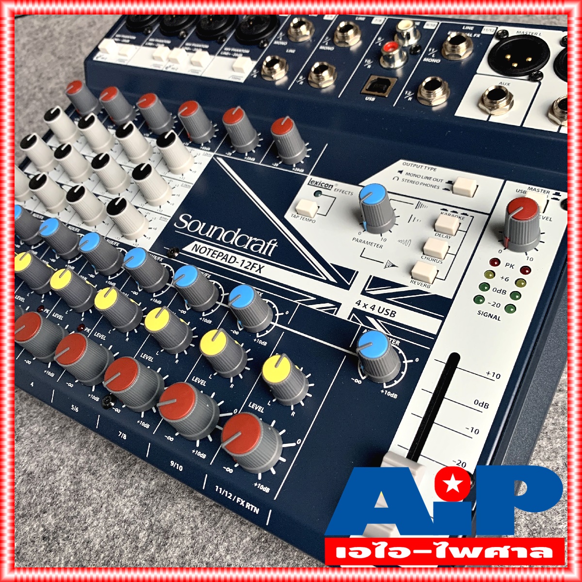 SOUNDCRAFT NOTEPAD-12FX MIXER มิกซ์ มิกเซอร์ เครื่องปรับแต่งเสียง เครื่องเสียง เครื่องปรับเสียง เอไอ-ไพศาล +++