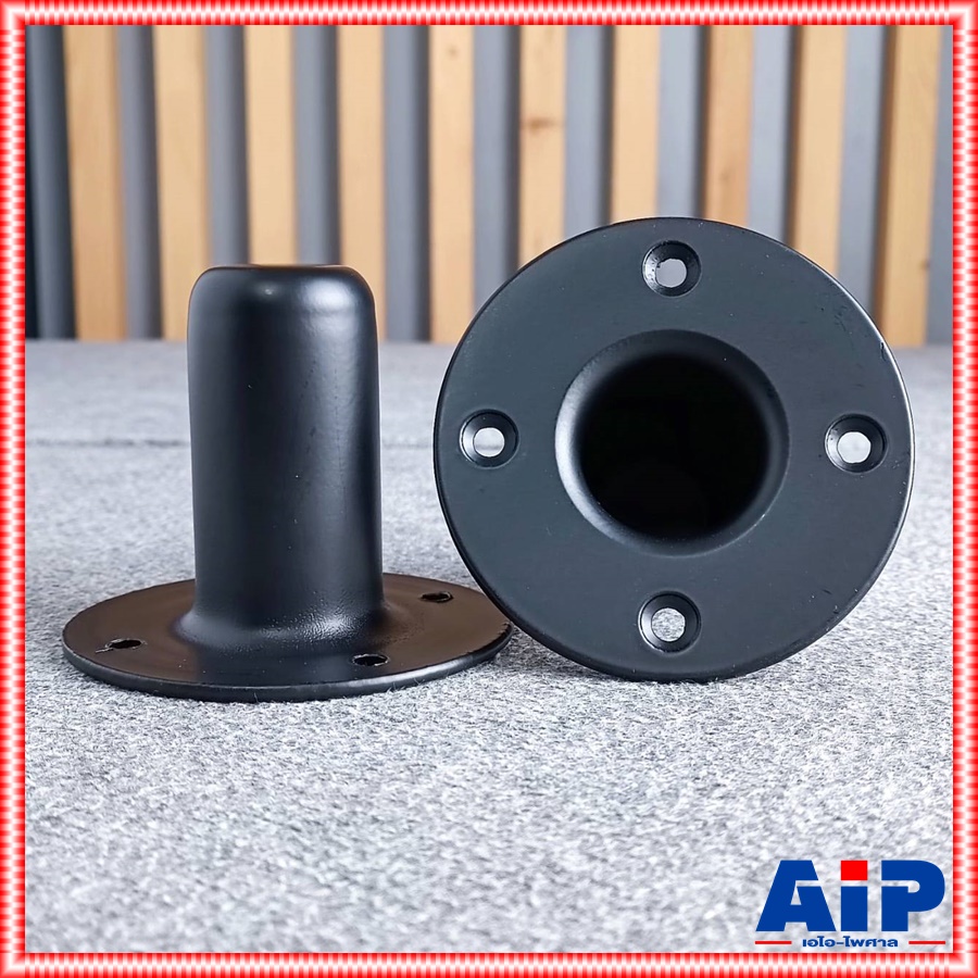1อัน แป้นสวมขาตั้งลำโพงเหล็กหล่อ JH-7254 แป้นสวมลำโพง แป้นท้ายตู้ลำโพง JH7254 JH 7254 แป้นขาตั้งตู้ เอไอ-ไพศาล