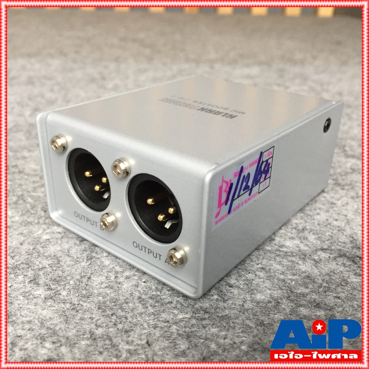 KLARK TEKNIK CM-2 MIC BOOSTER ตัวเพิ่มสัญญาณไมโครโฟน 2 แชนแนล ทำให้มีเฮดรูมที่มากขึ้น และเสียงที่ชัดมากขึ้น CM2 CM 2 เอไอ-ไพศาล +++