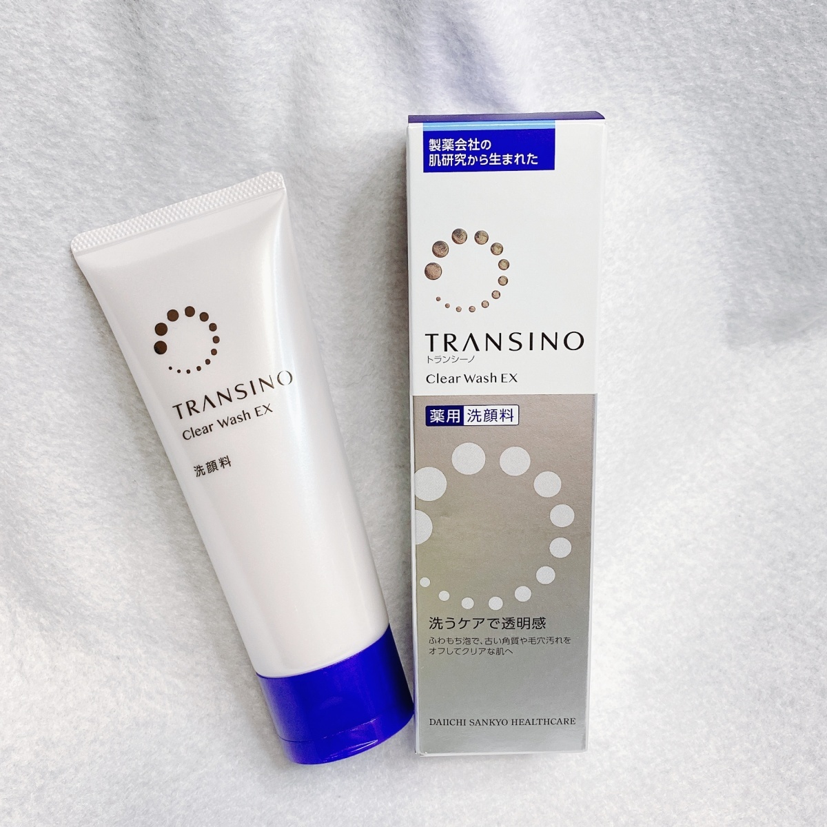 🥰Transino Clear Wash EX โฟมล้างหน้าลบฝ้าทรานเซมินวงการแพทย์ใช้ในการรักษาฝ้า ❤ใช้ดีบอกต่อ❤