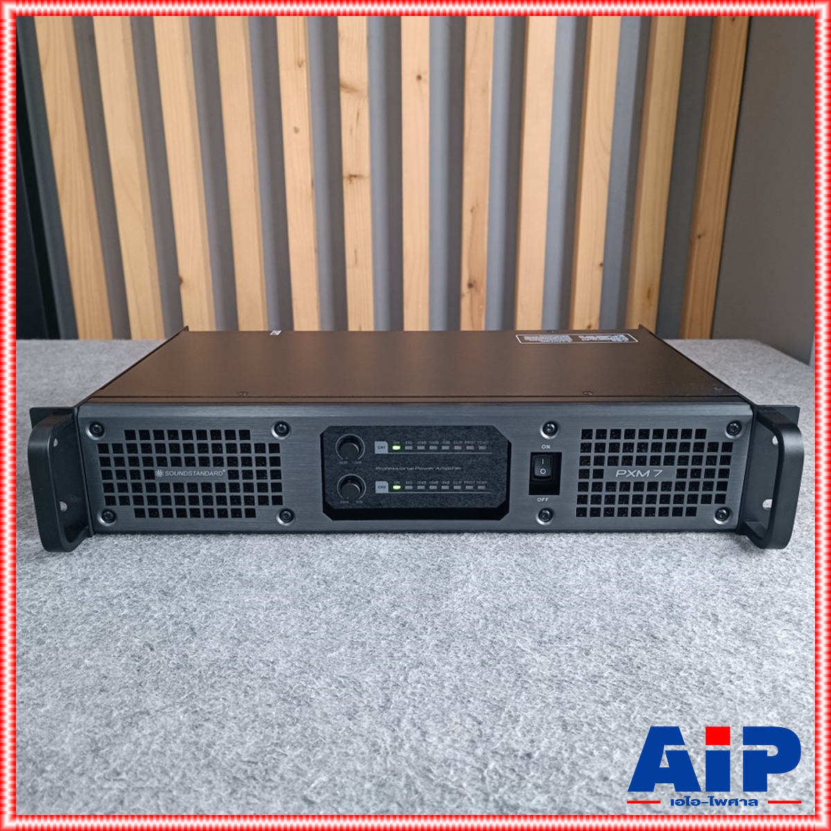เพาเวอร์แอมป์ Soundstandard PXM-7 POWERAMP POWERAMP PXM7 เครื่องเสียง PMX 7 แอมป์ AMP เพาเวอร์ โรงงานเดียวกับ SAE เอไอ-ไพศาล +++