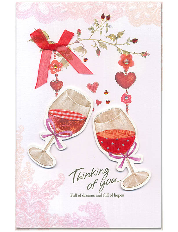 การ์ดบอกรัก Thinking of You