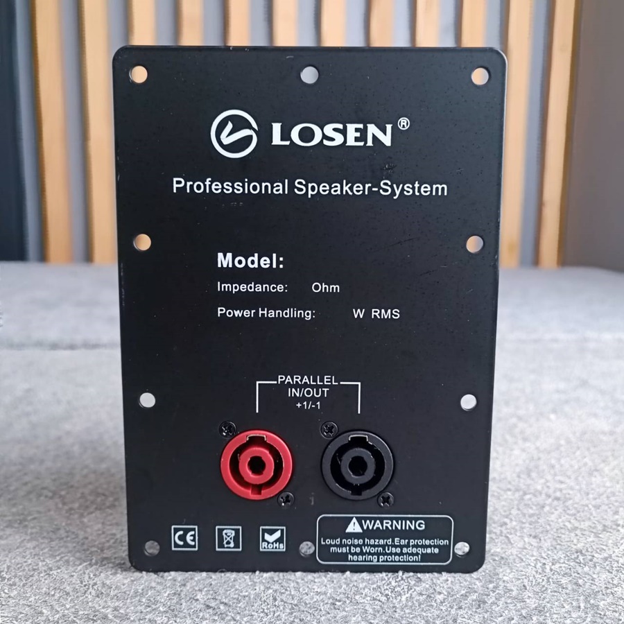 1อัน ลดล้างสต็อค LOSEN LF-61022 แท็ปลำโพงซับเบส แท็ปสเปคคอนx2 12x17cm. แท็ปหลังตู้ลำโพง แท็ปลำโพง SPEAKON เอไอ-ไพศาล