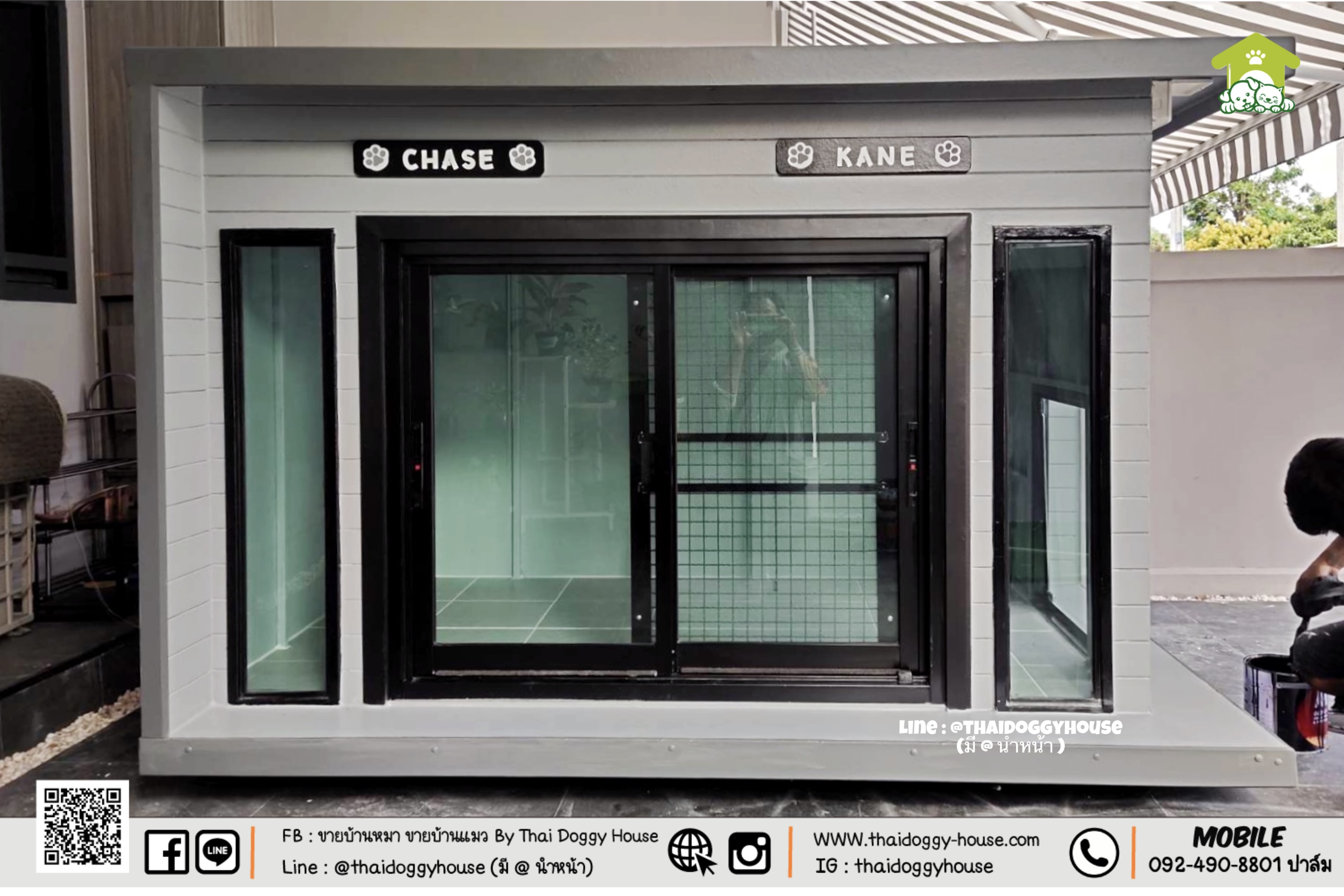 🏡 บ้านหมา บ้านแมว "𝐁𝐎𝐗 𝐒𝐓𝐘𝐋𝐄" หลังนี้เอาใจคนที่อยากได้บ้านน้องหมา น้องแมวแบบติดแอร์ได้