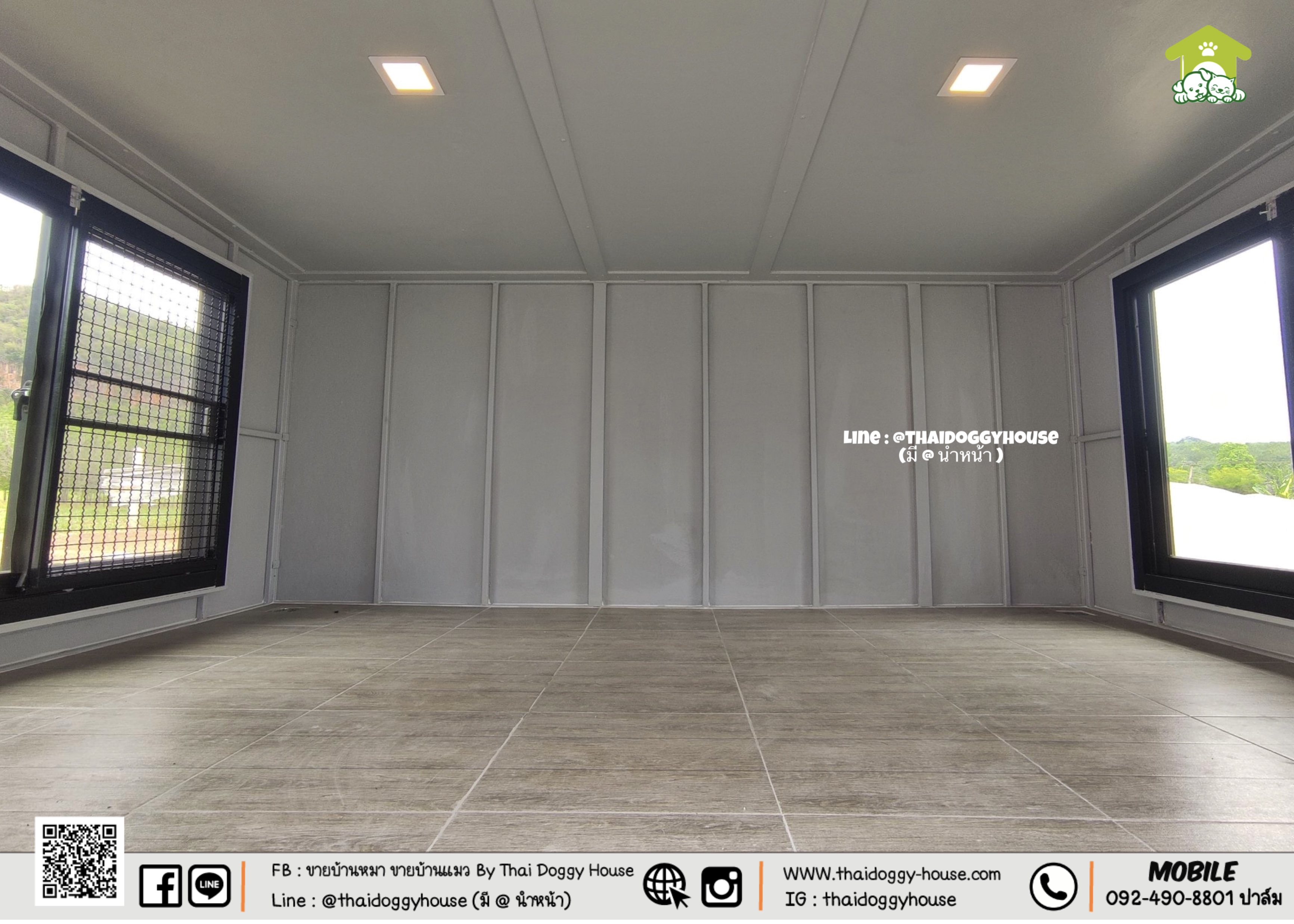 บ้านหมา บ้านแมว " 𝐁𝐎𝐗 𝐒𝐓𝐘𝐋𝐄 𝐁𝐘 𝐓𝐇𝐀𝐈 𝐃𝐎𝐆𝐆𝐘 𝐇𝐎𝐔𝐒𝐄 " หลั