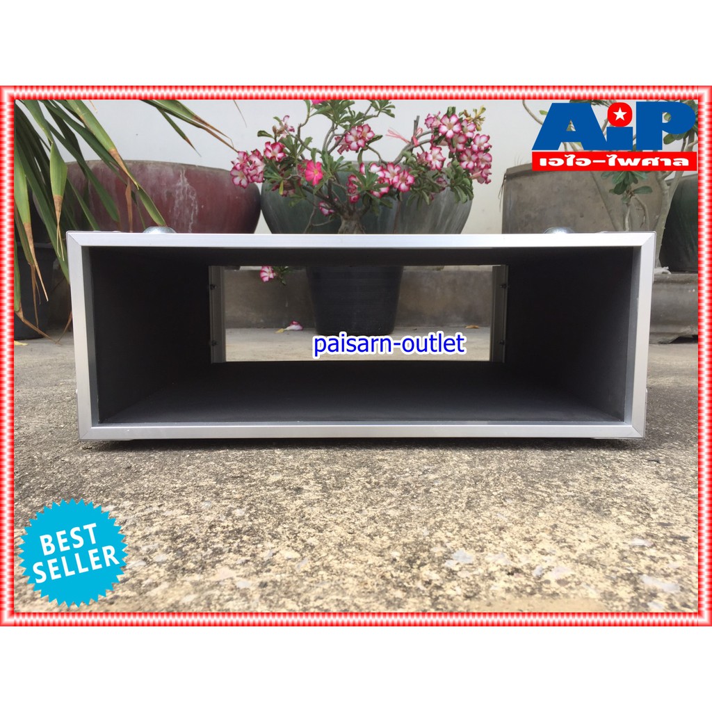 COMPACT EM-3 RACK สีเงิน เปลือยหน้า-หลัง (ไม่มีฝาปิด) ลึก19นิ้ว คอมแพ็ค แร็ค EM3 แร็คเครื่องเสียง แร็คเปลือย แร็คแอมป์