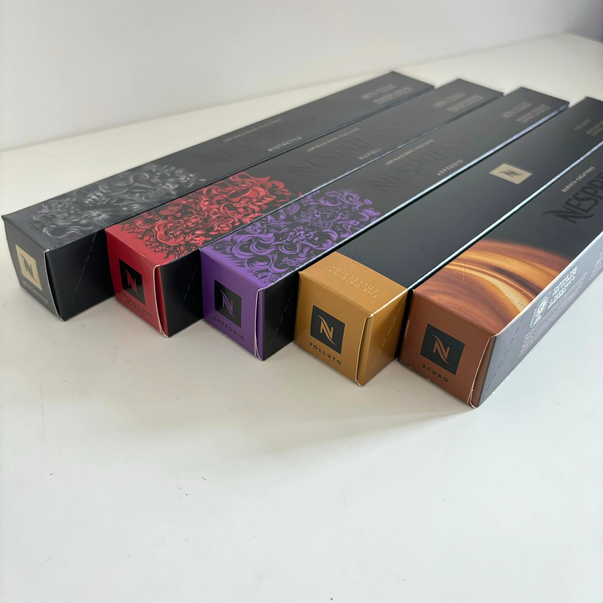 🍁แพ็ค 5 กล่อง🍁 แคปซูลกาแฟ เนสเพรสโซ่ Capsules Nespresso ของแท้ 💯10 แคปซูล / กล่อง P5-2