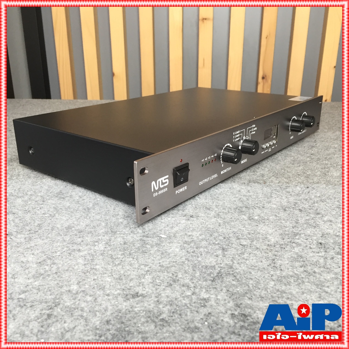 NTS DS-500SR ตัวจ่ายไฟ+บันทึก ชุดจ่ายไฟและบันทึกเสียง ชุดจ่ายไฟ ตัวควบคุมไมค์ระบบอนาล็อก DS 500SR DS500SR เอไอ-ไพศาล
