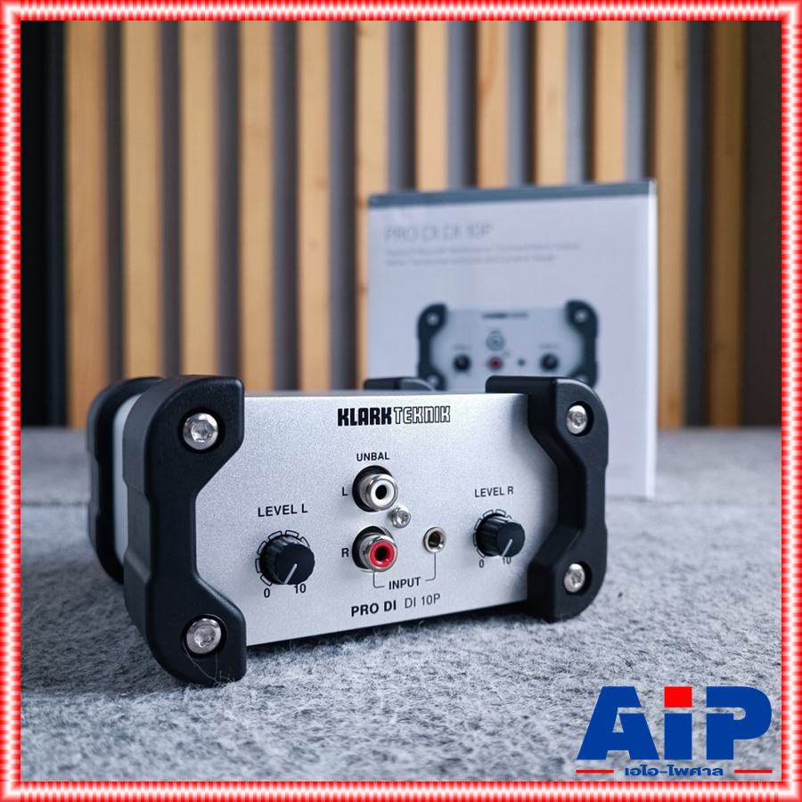 KLARK TEKNIK Di-10P Passive Direct Box DI BOX DI10P ไดเร็คบ๊อก DI 10 P ประกันศูนย์ไทย +++