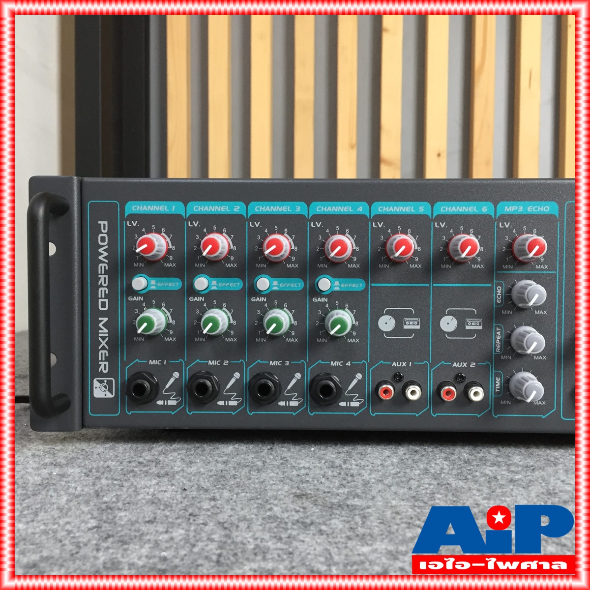 NPE PMD250MP3 AC/DC POWERMIXER LINE PMD 250 MP3 POWERMIX PMD-250 MP3 แอมป์เสียงตามสาย ใช้ได้ทั้งไฟบ้าน 220V ไฟรถ DC12V +++