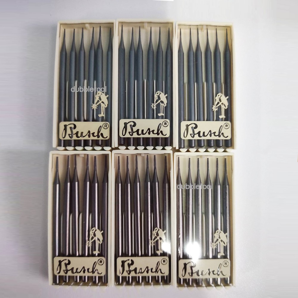 ดอกสว่านทรงหางหนู ดอกหางหนู หางหนู เข็มเจะทรงหางหนู BUSCH Fig38 เบอร์ #005-#023