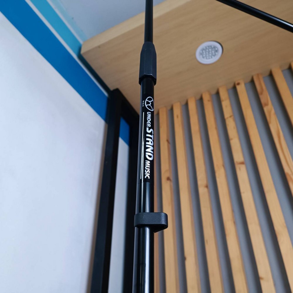 W&H MS108/BK (ของโรงงาน SUPERLUX ) ขาไมค์บูม MS 108 ไม่รวมคอสวมไมค์ MS 108 ขาไมค์ ขาไมค์ตั้งพื้น ขาไมค์ทรงบูม ขาตั้งไมค์