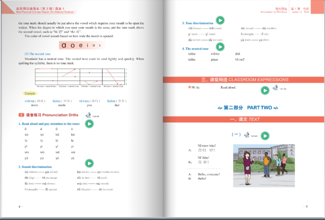 New Practical Chinese Reader 1