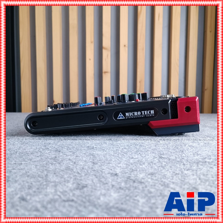 MICROTECH MT-M6 mixer มิกเซอร์ 6 ช่องไมค์ เอฟเฟคแท้ มีบลูทูธ ไมโครเทค มิกซ์คาราโอเกะ MT M 6 MTM6 เอไอ-ไพศาล