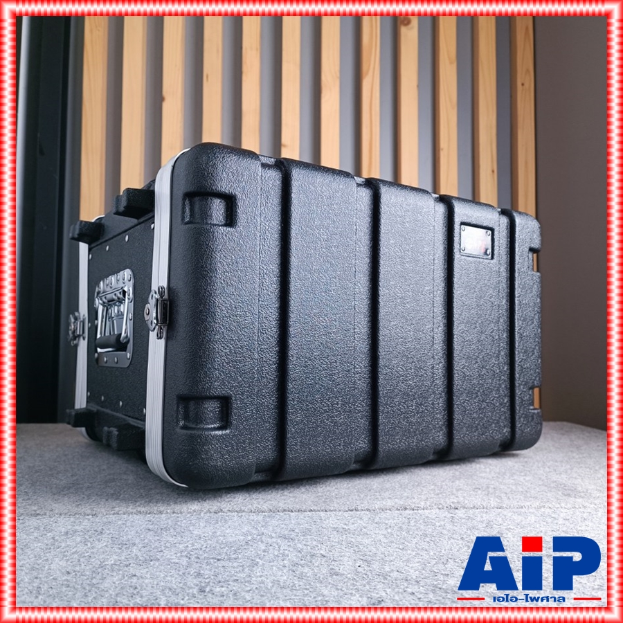 สีดำ NPE RACK RC-ABS6UM ลึก12นิ้ว กล่องใส่เครื่องเสียง RC ABS 6UM ABS 6 UM แร็คพลาสติก ABS6UM แร็ค กล่องแร็ค abs rack 6um เอไอ-ไพศาล
