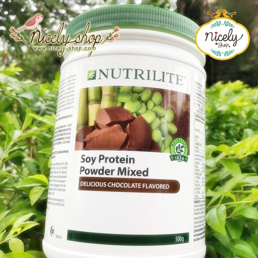 โปรตีนรสช็อกโกแลต Protein Drink Mix Chocolate Flavour (500g) โปรตีนรสช็อกโกแล็ต ออกใหม่สูตรเข้มข้น อุดมด้วยแคลเซียมและโปรตีนจ้า ให้ลูกๆทานได้เลยจ้า(P