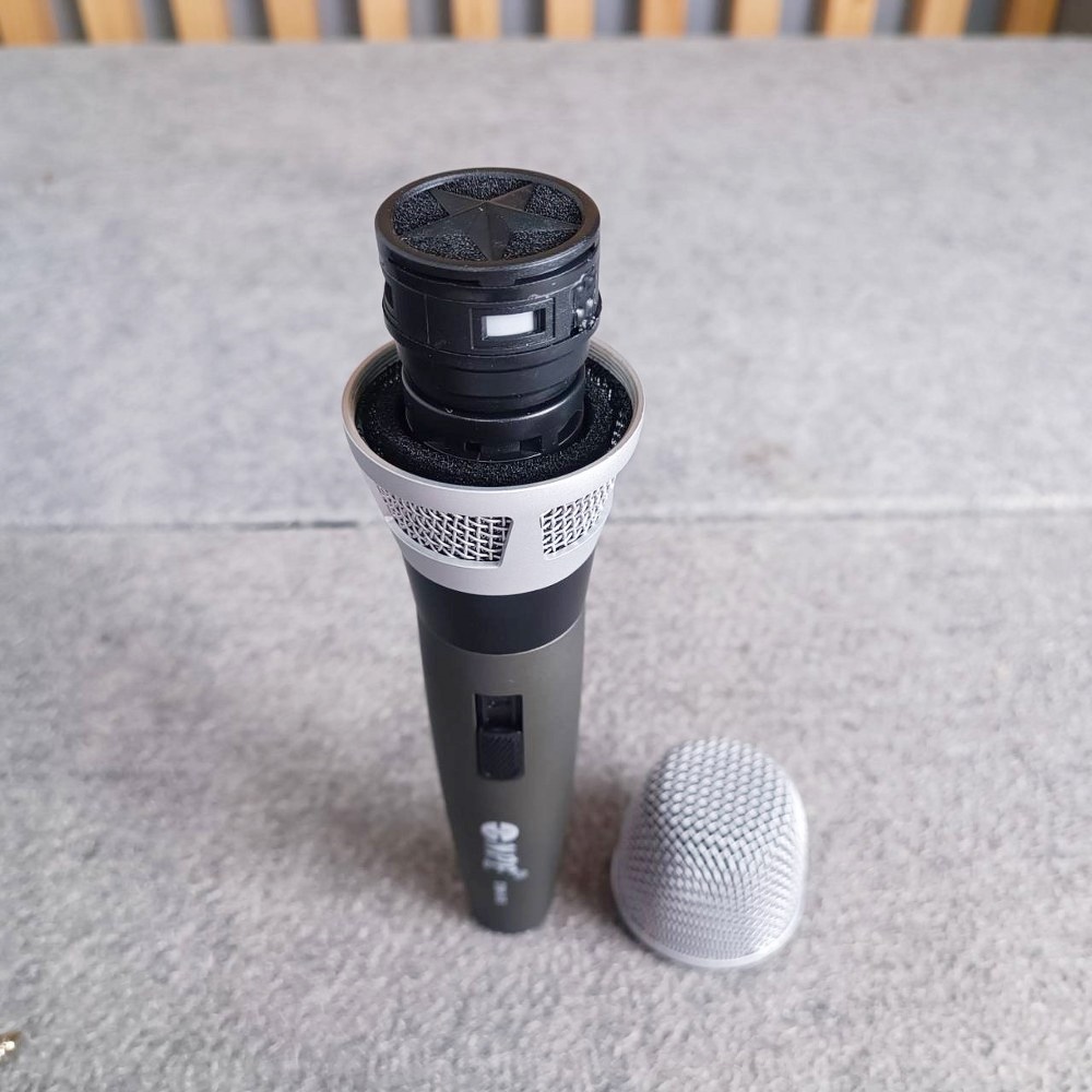 NPE DM-56 ไมค์สาย ไมค์โครโฟน พร้อมสาย4.5เมตร DM 56 ไมค์ร้องเพลงไมค์แบบสาย ด้ามไมค์เนื้อโลหะ DM56 เอไอ-ไพศาล