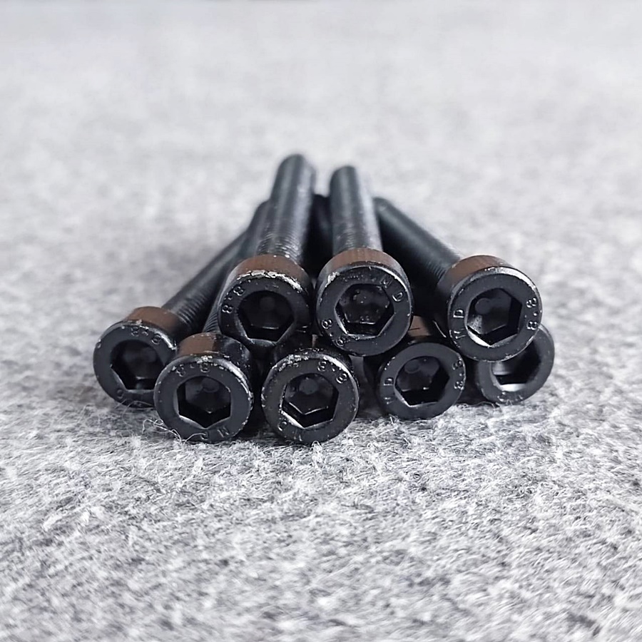 ถุง8ชุด น๊อตหัวหกเหลี่ยม 50mm พร้อม T-NUT M6 น็อตยึดลำโพง สกรู น็อตยึดร่อง น็อตสำหรับตู้ลำโพง เอไอ-ไพศาล