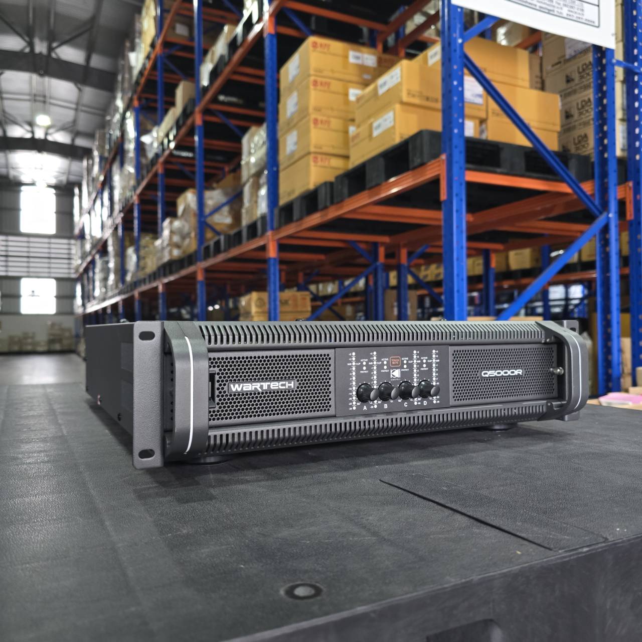 WARTECH Q5000R-L POWER 4CH เพาเวอร์แอมป์ Q5000R L เพาเวอร์แอมป์4Ch Q 5000R Q-5000R Q5000R เอไอ-ไพศาล