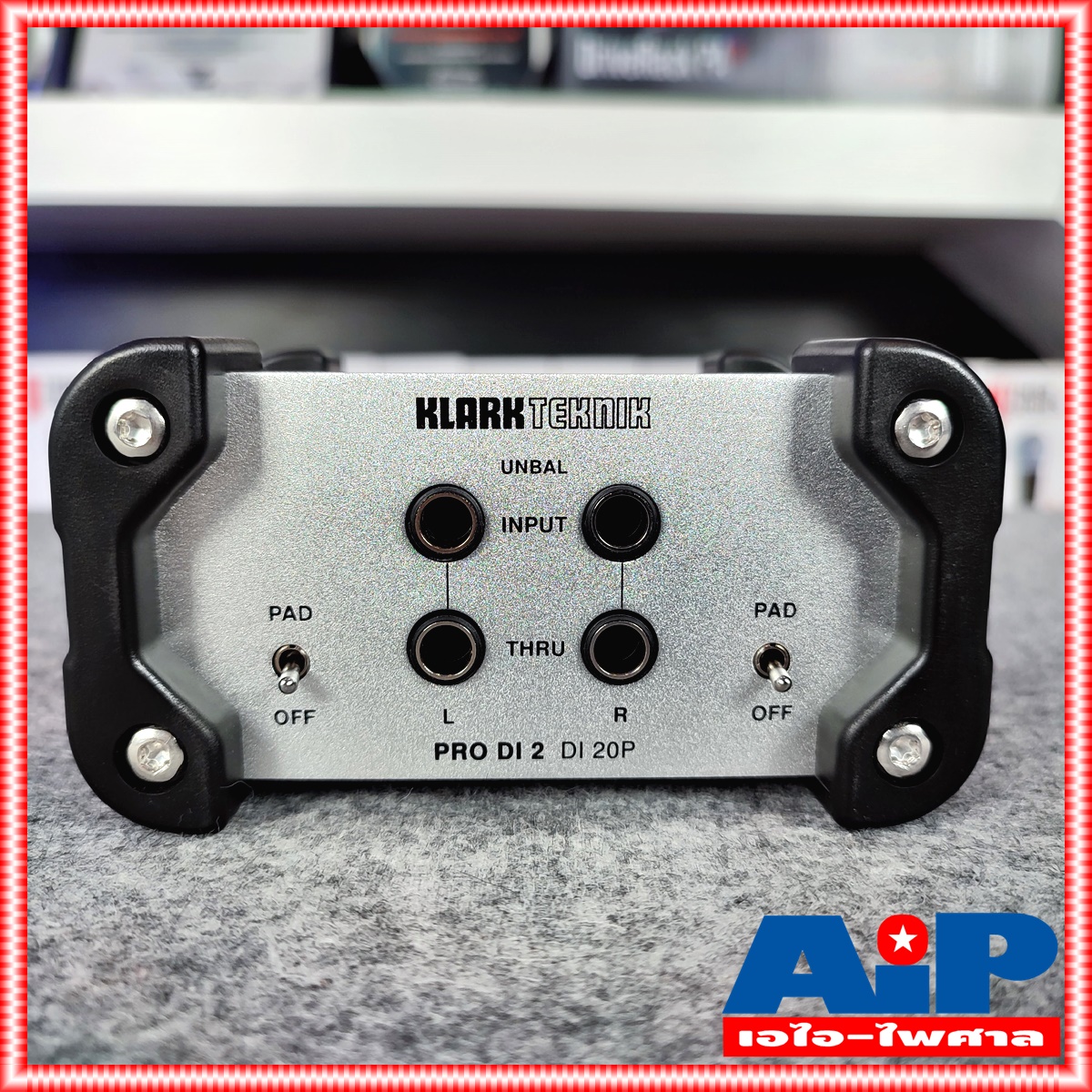 KLARK TEKNIK Di-20P Passive Stereo Direct Box Di20P Di20 P Di 20 P DI BOX ไดเร็คบ๊อก +++