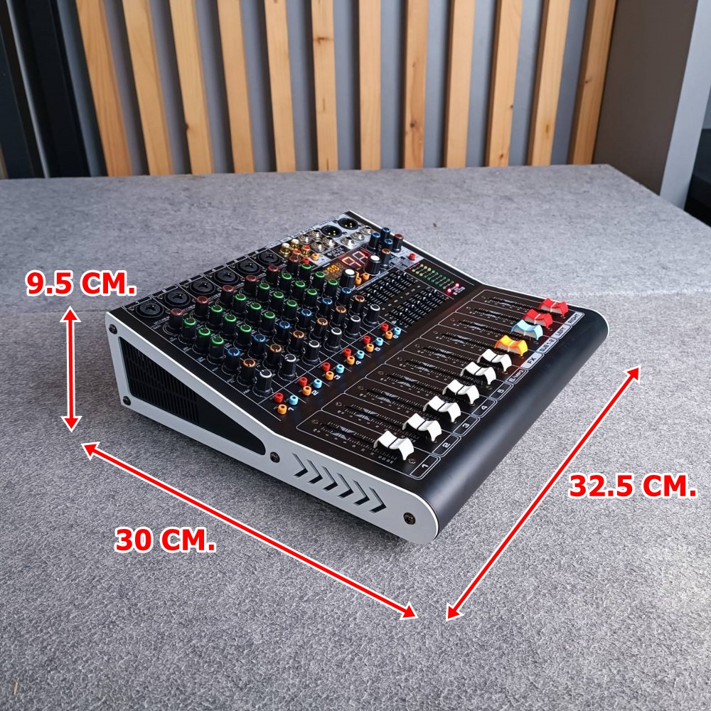 IPLEX IPM-06 MIXER IPM 06 IPM06 มิกเซอร์ เครื่องเสียง เครื่องปรับแต่งเสียง มิกซ์ เอไอ-ไพศาล